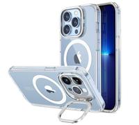 ESR Classic Kickstand Case with HaloLock Compatible with iPhone 13 Pro Max Case, Built-In Camera Ring Stand, Clear