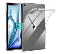 ESR Clear Case for iPad Air 11 Inch M4/M3/M2 (2026/2025/2024) & Air 6th/5th/4th Gen (2022/2020), Slim&Light, Yellowing Resistant, Transparent Back Cover, Supports Pencil Pro&Pencil, Zero Series, Clear