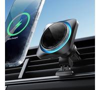 ESR for 15W MagSafe Car Mount Charger CryoBoost, Phone Cooling MagSafe Car Charger, Air Vent/Dashboard Magnetic Phone Holder for iPhone 17e Air 17 Pro Max 16 15 to 12, Galaxy S25/S26 Series, Pixel 10
