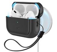 ESR for AirPods Pro 2 Case, Compatible with MagSafe, Black | Compatible with Airpods Pro 2/1 Case(2023/2022/2019), Full Drop Protection Cover with Lanyard, Orbit Hybrid Series