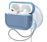 ESR for AirPods Pro 2 Case, Compatible with MagSafe, Navy Blue | Compatible with Airpods Pro 2/1 Case(2023/2022/2019), Full Drop Protection Cover with Lanyard, Orbit Hybrid Series