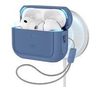 ESR for AirPods Pro 3 Case (2025), Compatible with MagSafe, Navy Blue | Compatible with AirPods Pro Case 3rd Generation (2025)(USB C), Full Drop Protection Cover with Lanyard, Orbit Hybrid Series