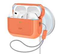 ESR for AirPods Pro 3 Case (2025), Compatible with MagSafe, Orange | Compatible with AirPods Pro Case 3rd Generation (2025)(USB C), Full Drop Protection Cover with Lanyard, Orbit Hybrid Series
