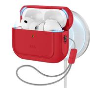ESR for AirPods Pro 3 Case (2025), Compatible with MagSafe, Red | Compatible with AirPods Pro Case 3rd Generation (2025)(USB C), Full Drop Protection Cover with Lanyard, Orbit Hybrid Series