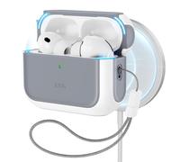 ESR for AirPods Pro 3 Case (2025), Compatible with MagSafe, White | Compatible with AirPods Pro Case 3rd Generation (2025)(USB C), Full Drop Protection Cover with Lanyard, Orbit Hybrid Series