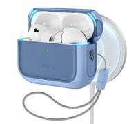 ESR for AirPods Pro 3 Case, Compatible with AirPods Pro Case 3rd Generation (2025), Compatible with MagSafe, Full Drop Protection Cover with Lanyard, Blue