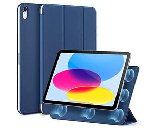 ESR for iPad 10th Generation Case, Rebound Magnetic Case, Convenient Magnetic Attachment, Two-Way Trifold Stand, Lightweight Protection, Auto Sleep/Wake, Silky-Smooth Cover, Navy Blue