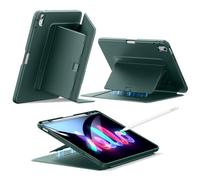 ESR for iPad Air 13 Inch Case M3/M2 (2025/2024), Vertical Stand Cover, Multi Stand Angles, Ultra-Stable Case for iPad Air 13 with Pencil Holder, Flip Magnetic Series, Midnight Green
