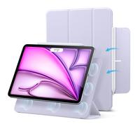 ESR for iPad Air 13 Inch Case M4/M3/M2 (2026/2025/2024), iPad Pro 12.9 (2022/2021/2020), Powerful Magnetic Stand, Slim Trifold Stand Case, Supports Pencil Pro and Pencil, Rebound Series, Light Purple