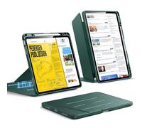 ESR for iPad Air 13 Inch Case M4/M3/M2 (2026/2025/2024), Vertical Stand Cover, Multi Stand Angles, Ultra-Stable Case for iPad Air 13 with Pencil Holder, Flip Magnetic Series, Midnight Green