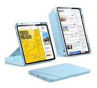 ESR for iPad Air 13 Inch Case M4/M3/M2 (2026/2025/2024), Vertical Stand Cover, Multi Stand Angles, Ultra-Stable Case for iPad Air 13 with Pencil Holder, Flip Magnetic Series, Sky Blue