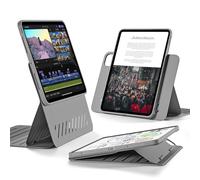 ESR for iPad Pro 11 inch Case M5/M4 (2025/2024), Rotating Case with Removable Magnetic Cover, Adjustable Portrait/Landscape Stand, 9 Standing Angles, Shift Series, Grey