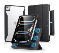 ESR for iPad Pro M4 11 Inch Case 2024, iPad Pro 11 Case with Pencil Holder, Removable Magnetic Cover, Vertical Stand, Fully Supports Pencil Pro and Pencil(USB-C), Rebound 360 Series, Black