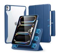 ESR for iPad Pro 11 inch Case (2024), Powerful Magnetic Attachment, Slim Trifold Stand Case, Supports Apple Pencil Pro and Pencil (USB-C), Auto Wake/Sleep, Durable Protection, Rebound Series, Blue
