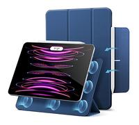 ESR for iPad Pro 12.9 Case (2022/2021/2020, 6th/5th/4th Gen), iPad Air 13 inch Case 2025/2024, Convenient Magnetic Attachment, 2-Way Stand, Full Pencil 2 Support, Rebound Magnetic Cover, Navy Blue