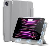 ESR for iPad Pro 12.9 Case(6th/5th/4th), iPad Air 13 Inch Case, Grey | Convenient Magnetic Attachment, 2-Way Stand, Full Pencil 2 Support, Rebound Magnetic Cover