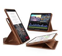 ESR for iPad Pro 13 inch Case M5/M4 (2025/2024), Rotating Case with Removable Magnetic Cover, Adjustable Portrait/Landscape Stand, 9 Standing Angles, Shift Series, Brown