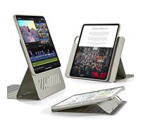 ESR for iPad Pro 13 inch Case M5/M4 (2025/2024), Rotating Case with Removable Magnetic Cover, Adjustable Portrait/Landscape Stand, 9 Standing Angles, Shift Series, Titanium