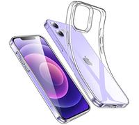 ESR for iPhone 12/12 Pro Case, Stay Original, Transparent, Clear | Flexible Silicone Cover, Military-Grade Drop Protection, Slim, TPU material