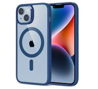 ESR for iPhone 14/13 Case for MagSafe, Anti-Yellowing, Clear Blue | Ultra Slim, 3X Military-Grade Drop Protection, Magnetic Phone Case, Impact Absorbing, Resists Scratches