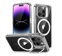 ESR for iPhone 14 Pro Case Flex Stand, for MagSafe, Clear | Anti-Yellowing, 3X Military-Grade Drop Protection, Magnetic Phone Case, Shockproof Air Guard Corners, Resists Scratches
