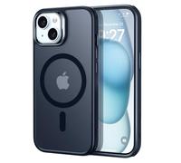 ESR for iPhone 15 Case, Compatible with MagSafe, Military-Grade Protection, Yellowing Resistant, Scratch-Resistant Back, Magnetic Phone Case for iPhone 15, Classic Series, Frosted Black