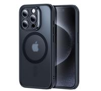 ESR for iPhone 15 Pro Case (5 in 1) Set, Translucent Matte Case with Screen Protector and Camera Lens Protectors, Compatible with MagSafe, Military-Grade Protection, Classic Series, Frosted Black