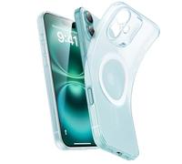 ESR for iPhone 16 Plus Case, Compatible with MagSafe, Camera Protection, Shockproof Thin Cover, Resists Yellowing and Scratches, Magnetic Phone Case for iPhone 16 Plus, Zero Series, Frosted Blue