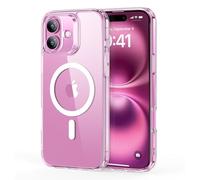 ESR for iPhone 16 Plus Case, Compatible with MagSafe, Shockproof Military-Grade Protection, Magnetic Phone Case for iPhone 16 Plus, Classic Hybrid Case (HaloLock), Clear