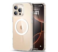 ESR for iPhone 16 Pro Max Case 4-in-1 Set, for MagSafe, Clear | with Screen Protector, Military-Grade Drop Protection, Translucent Matte Case