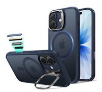 ESR for iPhone 17 Case, with Military-Grade Drop Protection, Stash Stand, Camera Control Cover, Compatible with MagSafe Accessories, Classic Hybrid Series, Frosted Blue
