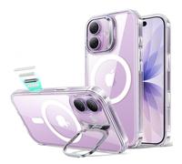ESR for iPhone 17 Case, with Military-Grade Drop Protection, Stash Stand, Camera Control Cover, Compatible with MagSafe Accessories, Classic Hybrid Series, Clear