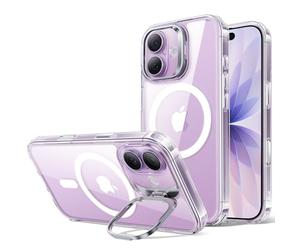 ESR for iPhone 17 Case, with Military-Grade Drop Protection, Stash Stand, Camera Control Cover, Compatible with MagSafe Accessories, Classic Hybrid Series, Clear