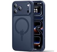 ESR for iPhone 17 Pro Case, Military-Grade Drop Protection, Shock-Absorbing Air Guard Corners, Camera Control Cover, Compatible with MagSafe Accessories, Hybrid Series, Frosted Blue