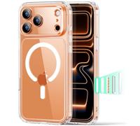 ESR for iPhone 17 Pro Case, Military-Grade Drop Protection, Shock-Absorbing Air Guard Corners, Camera Control Cover, Compatible with MagSafe Accessories, Hybrid Series, Clear