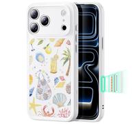 ESR for iPhone 17 Pro Max Case, Camera Control, Compatible with MagSafe, Magnetic Phone Case for iPhone 17 Pro Max, Shockproof Military-Grade Protection, Classic Hybrid, Coastal Summer, Cream White