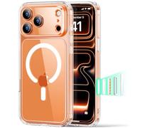 ESR for iPhone 17 Pro Max Case, Camera Control, Compatible with MagSafe, Shockproof Military-Grade Protection, Magnetic Phone Case for iPhone 17 Pro Max, Classic Hybrid Case (HaloLock), Clear