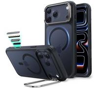 ESR for iPhone 17 Pro Max Case with Stand, Camera Control Cover Compatible with MagSafe, Military-Grade Drop Protection Magnetic Phone Case, Scratch-Resistant Back Cover, Frosted Black