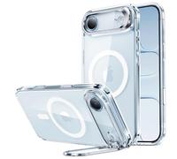 ESR for iPhone Air Case with Stand, Camera Control Cover Compatible with MagSafe, Magnetic Phone Cover for iPhone 17 Air Case, Military-Grade Drop Protection, Scratch-Resistant Back Cover, Clear