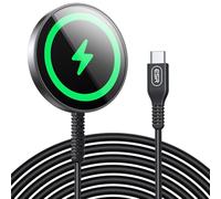 ESR for Magsafe Charger, Charging Pad for iPhone, Wireless Charger Compatible with iPhone 17/16/15/14/13/12 Series, AirPods 4/3/AirPods Pro, Strong Magnetic Charger Pad with A/C Cable, Black