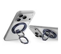 ESR for MagSafe Ring Holder, 360 Rotating Dual-ring Magnetic Phone Grip, Alloy MagSafe Phone Stand for iPhone Air 17e 17 Pro Max 16 15 14 Plus 13 12 Mini, S26/S25 Series, Pixel 10, Titanium Blue