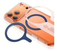 ESR for MagSafe Sticker, MagSafe Ring, 2 Pack Metal Ring for Phone Case, Universal Wireless Charger Conversion Kit for iPhone 17/16/15/14/13/12/11/X/8, Galaxy S25/S24/S23, Pixel 10