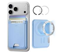ESR for MagSafe Wallet, 5 Card Holder with RFID Blocking, Glacier | MagSafe Sticker Included, Slim Magnetic Wallet for iPhone 18 Pro/Pro Max, 17/16-12 Series and Selected Samsung Devices