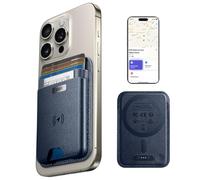 ESR for MagSafe Wallet with Find My Functionality, 5 Cards Holder, RFID Blocking, Strong Magnetic Wallet Tracker, for iPhone 16/15/14/13/12 Series, Not 13/12 Mini, Dark Blue