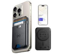 ESR for MagSafe Wallet with Find My Functionality, 5 Cards Holder, RFID Blocking, Strong Magnetic Wallet Tracker, for iPhone 16/15/14/13/12 Series, Not 13/12 Mini, Black
