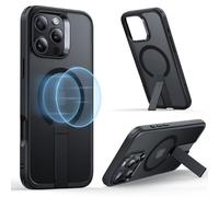 ESR for Phone 2024 Pro Case,Compatible with MagSafe,Fully Adjustable Flickstand,Military-Grade Drop Protection,Slim Back Cover with Patented Kickstand, Boost Series, Frosted Black