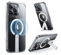 ESR for Phone 2024 Pro Case,Compatible with MagSafe,Fully Adjustable Flickstand,Military-Grade Drop Protection,Slim Back Cover with Patented Kickstand, Boost Series, Clear