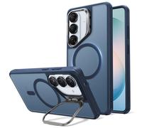ESR for Samsung Galaxy S26 Plus Phone Case with Stash Stand, Compatible with MagSafe, Military-Grade Protection, Magnetic Case for Samsung Galaxy S26 Plus, Scratch-Resistant Back Cover, Frosted Blue