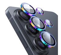 ESR for Samsung Galaxy S26 Ultra Camera Lens Protector, Individual Lens Protectors, 9H+ Tempered Glass with Aluminum Edging, Ultra-Thin Case Friendly, 1 Set, Chromatic