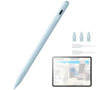 ESR Geo Digital iPad Pencil Findmy Compatible with Apple iPad 2018-2026,with Easy Shortcuts for Apple iPad A16/10/9/8 & Air 13/11 & Pro 12.9/13/11 & Mini 7/6/5,Blue(No Wireless Charging)